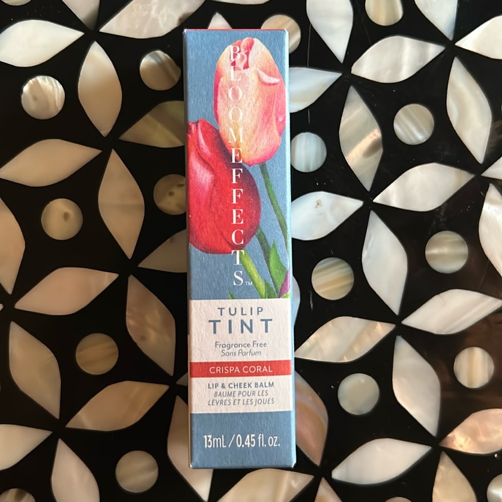 Bloomeffects Tulip Tint “Crispa Coral” Lip and Cheek Balm